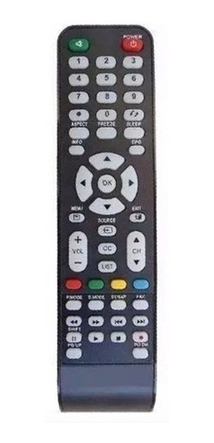 Controle Compatível Com Tv Lcd Cce Rc512, 516, 517 D40 D42