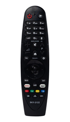 Controle Compatível Com Tv LG Mágico Smart 32, 42, 50 Pol.