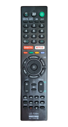 Controle Remoto Compatível Com Tv Sony Smart Rmt-tz300a