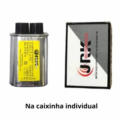 Capacitor Microondas 0,90uf 2100v com 2x2 Terminais finos - Ponto de Eletrônicos Acessórios Ltda