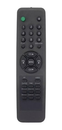 Controle Compatível Com Tv De Tubo Philips Cce Modelo Antigo