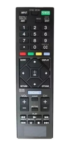 Controle Compatível Com Tv Sony Led Kdl46r475 32r434 32r425