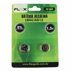 Bateria Alcalina LR44 Ag13 1.5v cartela 2 unidades