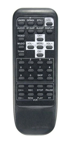 Controle Compatível Com Tv Tubo Mitsubishi Tc1409 Tc1418