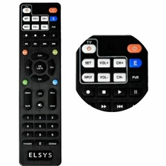 Controle compatível Elsy Satmax 5 ETRS70 etgr34 ETRT12 ET30 - comprar online