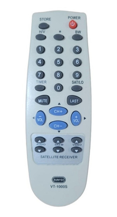 Controle Receptor De Parabólica Visiontec Vt200 300 700 1000