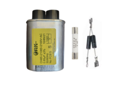 Capacitor De Alta Tensão Microondas 0.85uf 2100v Fusív Diodo