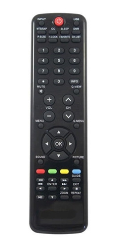 Controle Compatível Com Tv H-buster Htr-d19 Hbtv32d01hd 42d