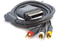 Cabo Av Rca Áudio Vídeo Para Xbox 360 B-max Bm-504 - comprar online