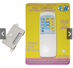 Kit Controle e Receptor PW para ventilador de teto com lampadas - comprar online