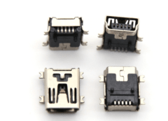 Conector Jack Usb V3 Conector Mini Usb Fêmea 5 Pinos (kit com 10 pcs) - Ponto de Eletrônicos Acessórios Ltda