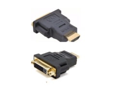 Adaptador Dvi-D 24+1 Fêmea Para Hdmi Macho