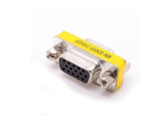 Adaptador Conector Vga Femea X Femea Permite Emenda De Cabos - comprar online