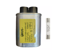 Capacitor De Alta Tensão Forno Microondas 0.85uf 2100v com Fusível