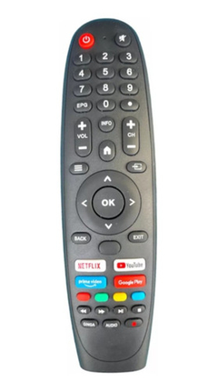 Controle Remoto Para Tv Multilaser 4k Android Tl042 Tl045