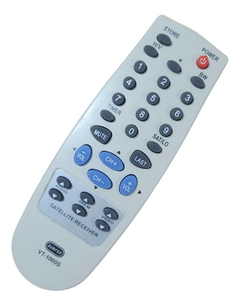 Controle Receptor De Parabólica Visiontec Vt200 300 700 1000 - comprar online