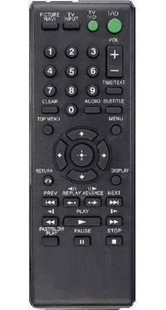 Controle Remoto Compatível Com Dvd Sony Dvp Sr 320 Dvpsr320