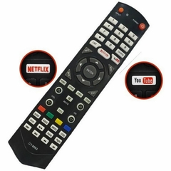 Controle compatível com TV lcd LED sti semp Toshiba CT-8063 - comprar online