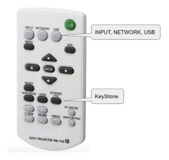 Controle Compatível Com Projetor Sony Rm-pj6 Vpl-cx160 - comprar online