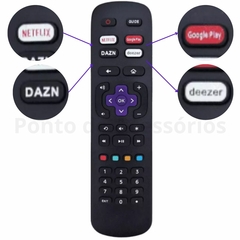 Controle Remoto Compatível Com Tv Aoc Roku Tv - comprar online