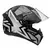 Capacete Peels SPIKE II Preto e Prata - comprar online