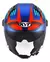 Capacete KYT D-CITY LUCENT BLUE ORANGE - comprar online