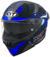 CAPACETE KYT R2R LED MATT BLACK/BLUE - comprar online