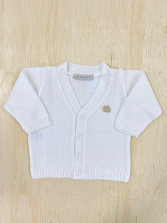 Cardigan Bebê Branco - comprar online