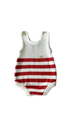 Romper Sport. Vermelho.