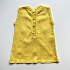 Imagem do Vestido Trapézio Curto com Rococós Amarelo