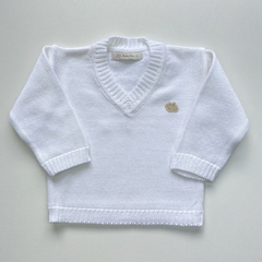 Pulover Baby Fio Branco - comprar online