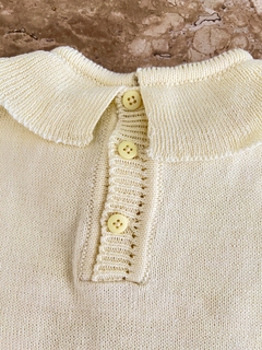 Romper Poá. - Baby Fio Tricot Infantil