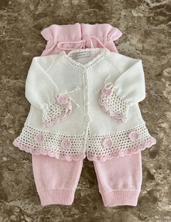 Conjunto Primavera - Baby Fio Tricot Infantil