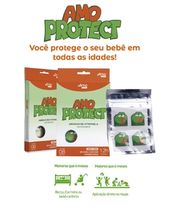 Imagem do Sai Mosquito Amo Protect Repelente Adesivo Natural Infantil