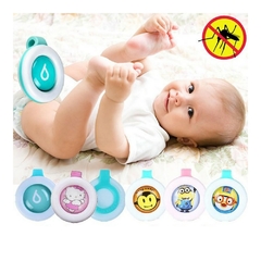 BROCHE REPELENTE INFANTIL A BASE DE CITRONELA E CAMOMILA - SHOP OFERTA