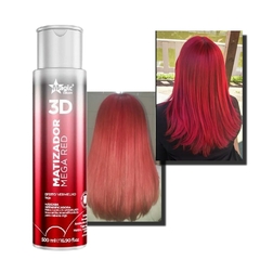 Matizador 3D Mega Red Efeito Vermelho 300ml Magic Color - comprar online