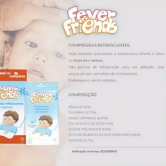 Fever Friends - Compressas Refrescantes em Adesivo para Alivio a Febre - loja online