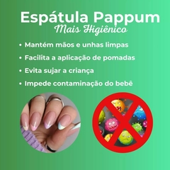 Espatúla Silicone Pappum Aplicação Pomadas E Cremes Em Bebês na internet