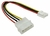 CABLE DE FUENTE ADAPTADOR MOLEX M A 4 PINES DISQUETERA FLOPPY