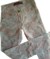 Pantalón de gabardina elastizado, manteca, talle 12 (0318)