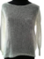 Sweater de hilo, con espalda desagujada, blanco, talle unico (i080217) - Namaste Argentina