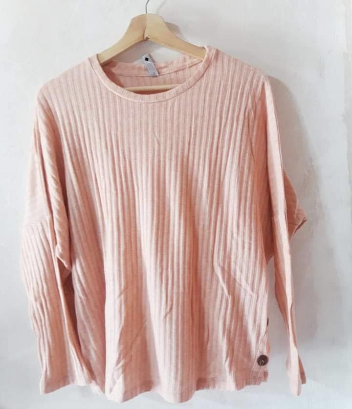 Sueter rosa online pastel