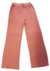 Pallazzo de morley de algodon, rosa viejo, talle L (b141020) - tienda online