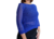 Sweater de hilo calado, azul marino y lurex, talle unico (i070217) en internet