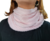 Bufanda rueda de lana, rosa pastel (ga010321) - comprar online