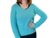 Sweater de lana corto, acqua, talle unico (aq080417)