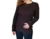 Sweater de lana calado, chocolate, talle unico (in070315) - comprar online