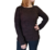 Sweater de lana calado, chocolate, talle unico (in070315)