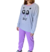 Pijama Panda, gris, talle 4 (lg040421) - Namaste Argentina