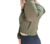 Campera corta de friza con capucha, verde seco, talle unico (v050620) - comprar online